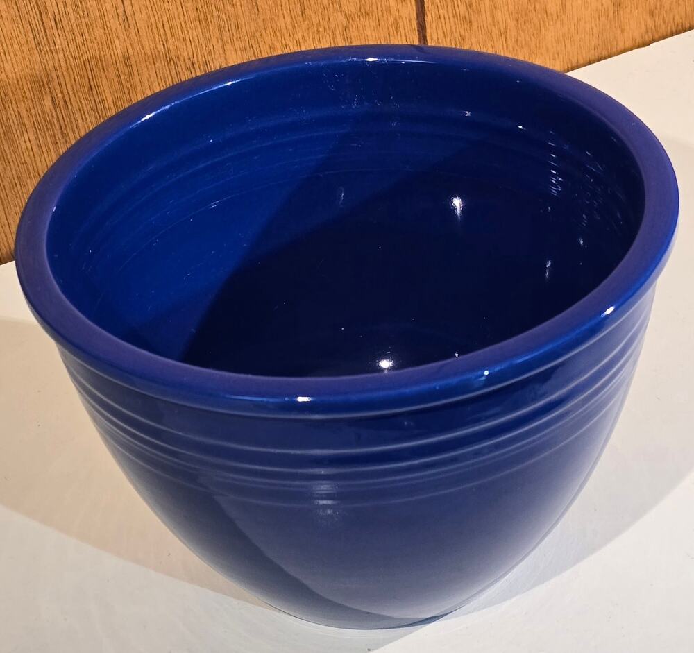 Fiesta HLC Cobalt Blue 7.5" Serving Bowl Fiestaware Made USA